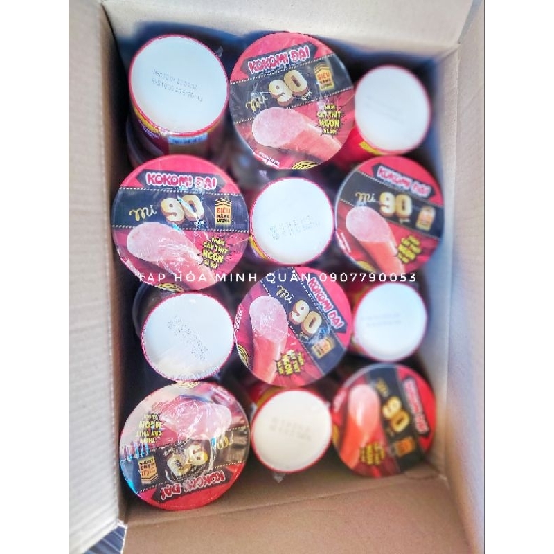 MÌ LY KOKOMI 90 XÚC XÍCH VỊ TÔM CHUA CAY