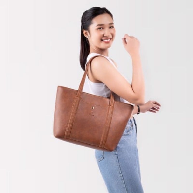 Túi xách nữ đẹp, Túi Tote dáng Xinh thời trang cá tính, kẹp nách đeo vai sang trọng- Yuumy Seasand YTX36