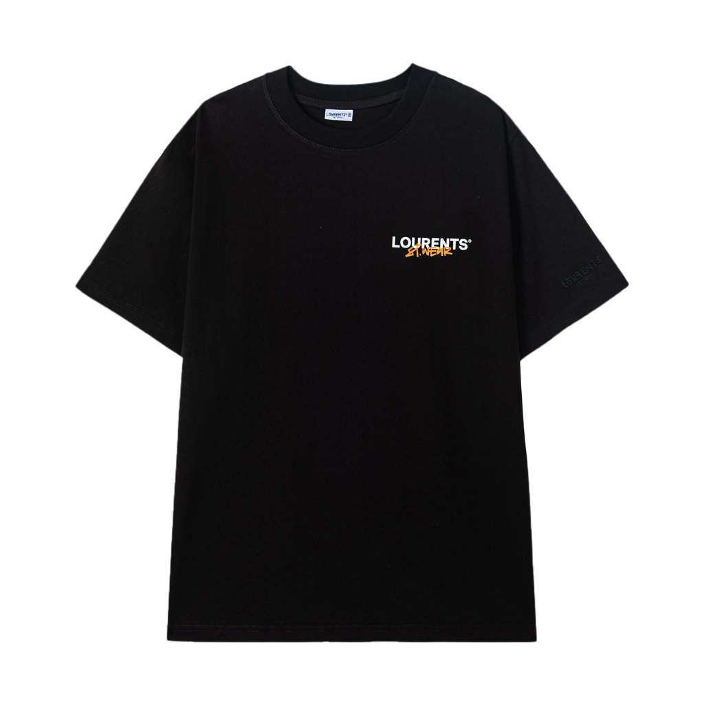 Áo Thun Local Brand Lourents Premium Basic Tee - TEE2 Đen