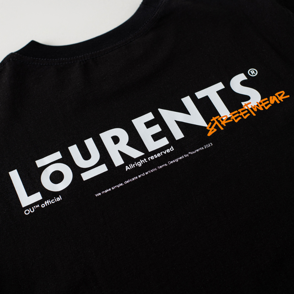 Áo Thun Local Brand Lourents Premium Basic Tee - TEE2 Đen