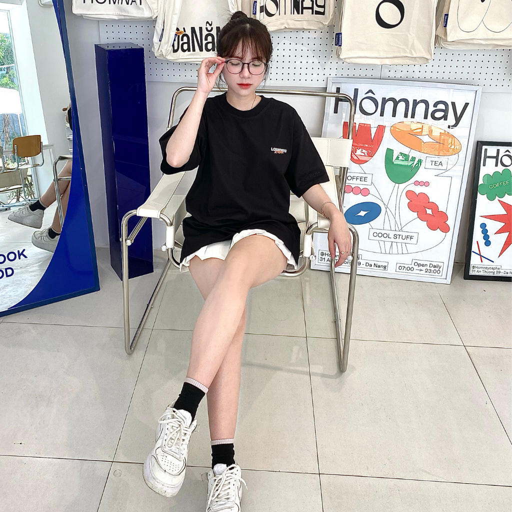 Áo Thun Local Brand Lourents Premium Basic Tee - TEE2 Đen