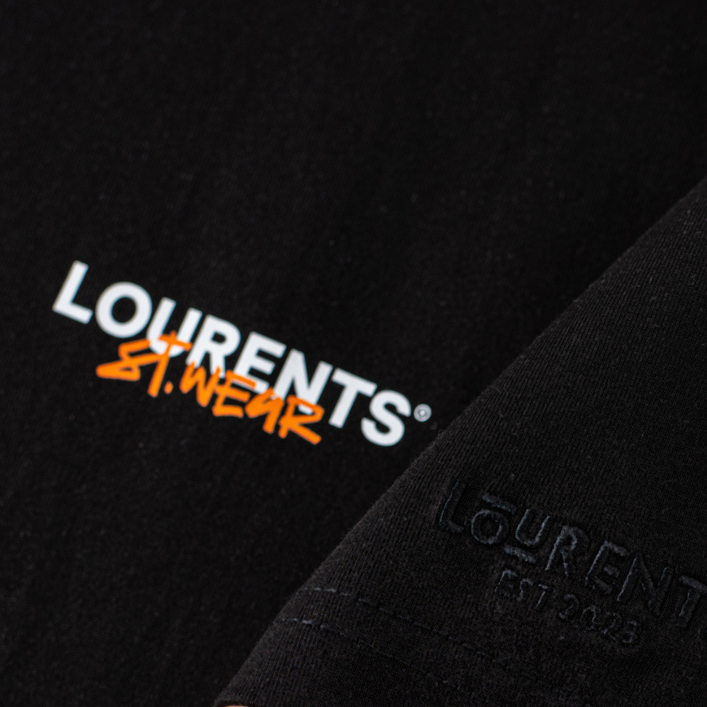 Áo Thun Local Brand Lourents Premium Basic Tee - TEE2 Đen