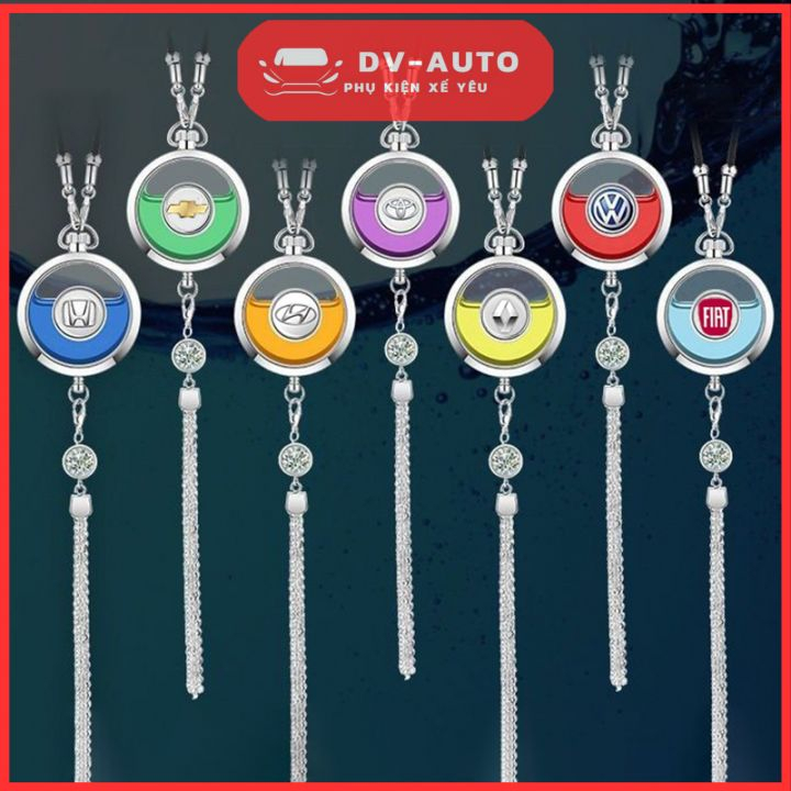 Khánh nước hoa treo gương có logo hãng xe cực tinh tế và độc đáo by DV AUTO