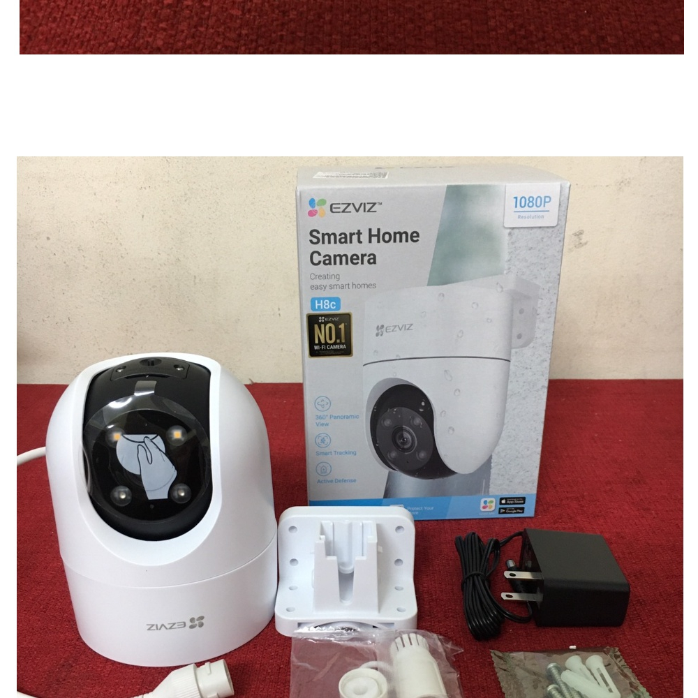Camera ngoài trời Wifi EZVIZ H8C đàm thoại 2 chiều, có màu ban đêm - HKT STORE