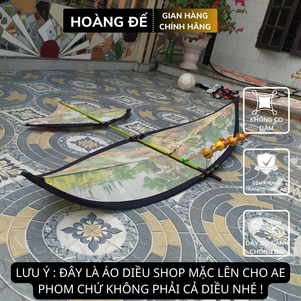 Áo diều sáo 2m5 3m áo diều lắp ghép giá rẻ 2m 2m5 3m áo diều sáo kì lân vàng 1  - Hoàng Đế