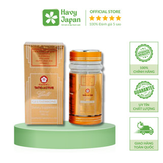  Viên Uống Trắng Da Glutathione Tatio Active Gold 1850mg 60 Viên Nhật Bản 