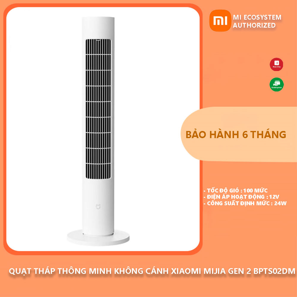 Quạt tháp Thông minh không cánh Xiaomi MIJIA GEN 2 BPTS02DM - Bảo hành 6 tháng - Shop MI Ecosystem Authorized