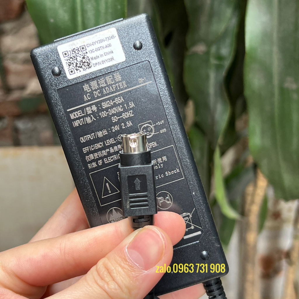 Dây nguồn máy in kpos zy307 ZY309 24V 2.5A hàng chất lượng cao