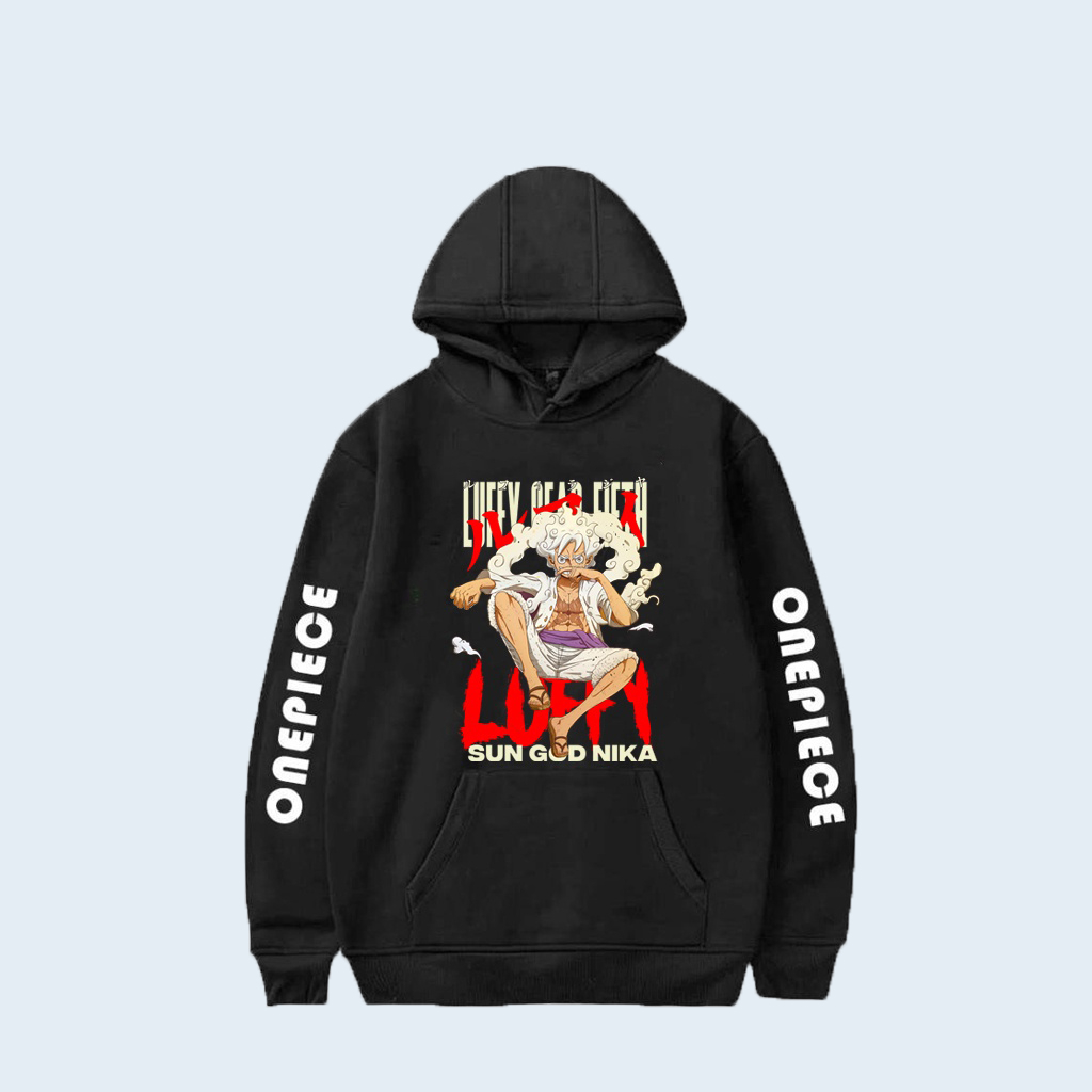 Tổng Hợp Áo Hoodie Anime One Piece - Luffy Gear5 - Mẫu hình in sắc nét Chất nỉ bô