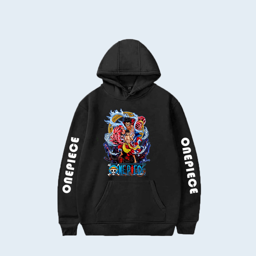 Tổng Hợp Áo Hoodie Anime One Piece - Luffy Gear5 - Mẫu hình in sắc nét Chất nỉ bô