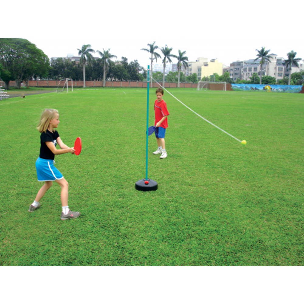 Bộ đồ chơi Tennis có trụ luyện phản xạ cho bé BABYPLAZA UL222600