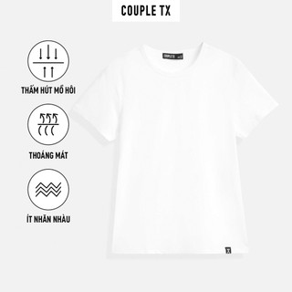 Áo Thun Nữ Couple TX Trơn Basic Regular Fit WTS 2288