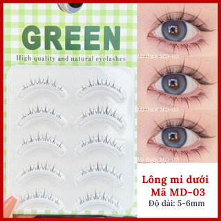 Lông mi giả dưới tự gắn tự nhiên