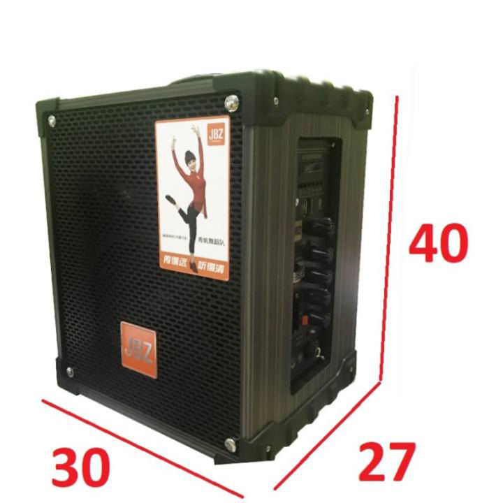 |Tặng 1 Micro Không Dây| Loa Kéo Karaoke JBZ 108 Bass 2,5 Tấc Công Suất 250W Hát Karaoke Cực Hay, Âm Thanh Sống Động