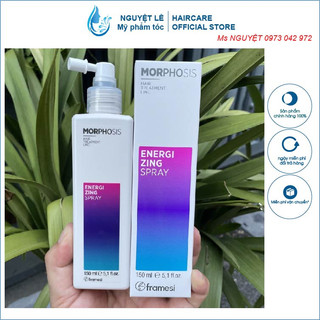 Xịt dưỡng ngăn rụng và kích thích mọc tóc Framesi Morphosis Energizing Spray 150ml
