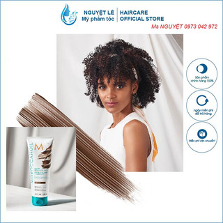 Mặt Nạ Moroccanoil Dưỡng Bổ Sung Hạt Màu Color Depositing Mask 200ml - Cocoa