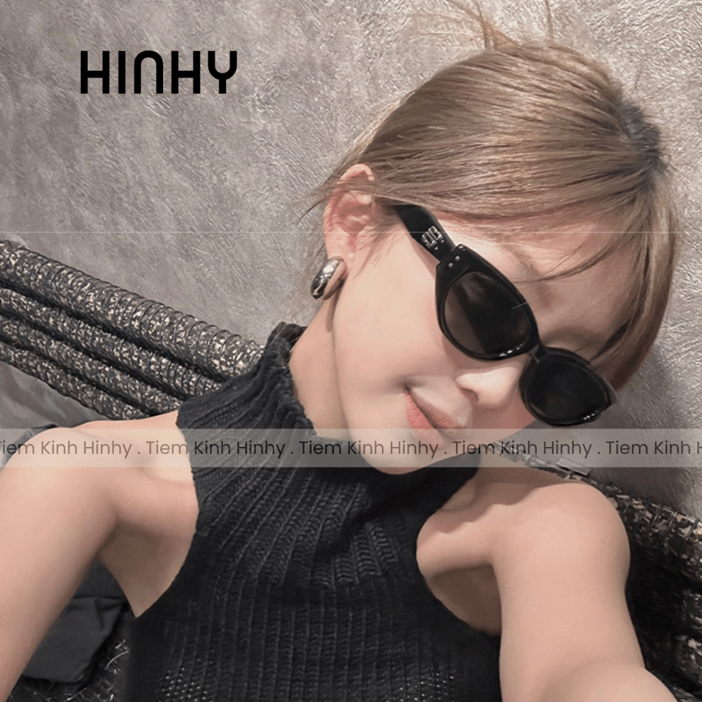 Kính Mát Mắt Mèo RO Cao Cấp Chống UV400 Thời Trang Nam Nữ Sang Chảnh Dễ Đeo