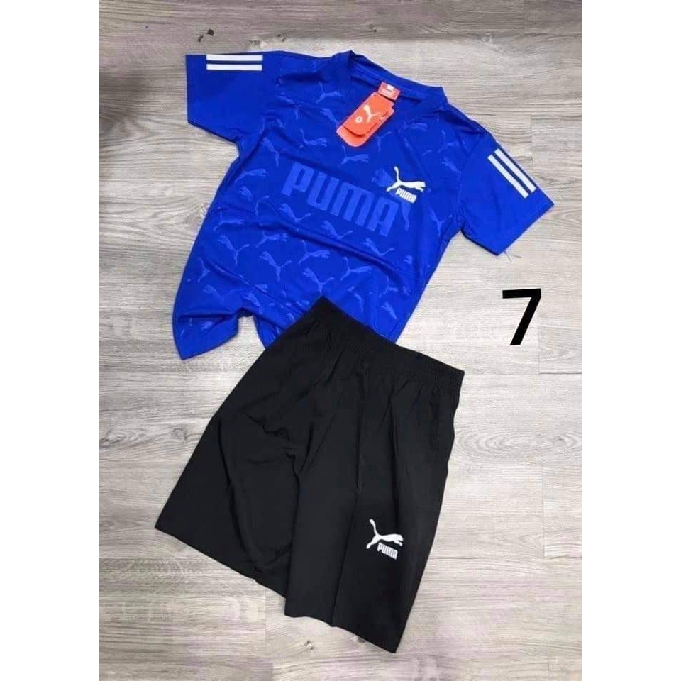 Bộ quần áo thể thao nam thun lạnh co giãn đa chiều, thấm hút mồ hôi, thời trang, phong cách.