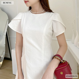 Đầm nữ tay búp sen tùng xoè BEMINE MT6429