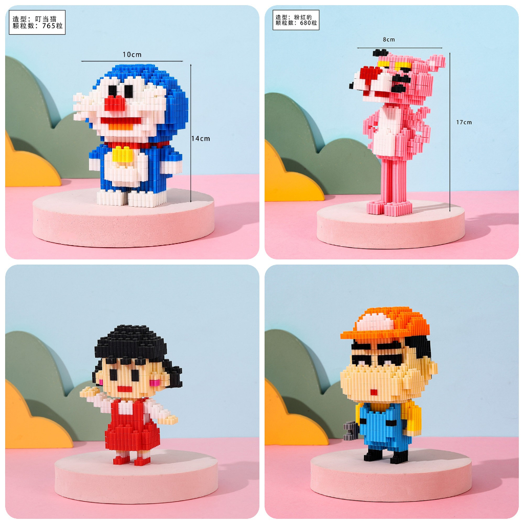 ĐỒ CHƠI MÔ HÌNH LẮP RÁP HOẠT HÌNH 3D POKEMON PIKACHU ĐÁNG YÊU CHO BÉ - ĐỒ CHƠI XẾP HÌNH CHO BÉ