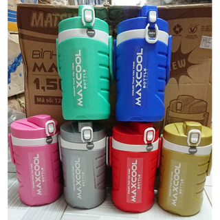Bình giữ nhiệt Maxcool 1 lít/1,5 lít nhựa Duy Tân - Hàng chính hãng