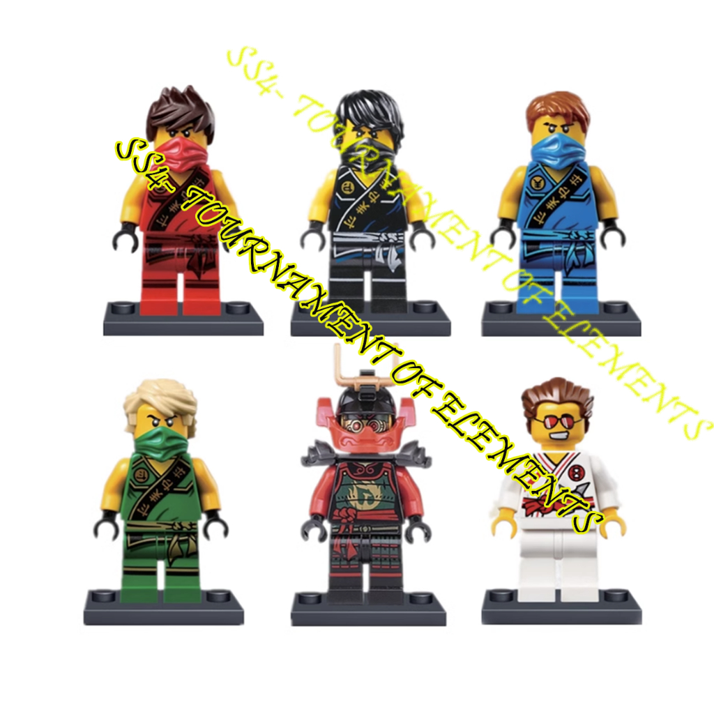 Minifigures Ninja ss4 Tournamnent of elements Ninjadecool đẹp.