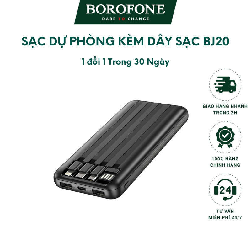 Pin sạc dự phòng Borofone BJ20 10.000mAh - AK Mobile