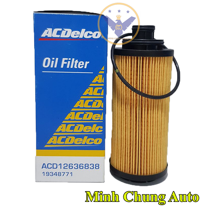 COMBO 4 lọc:  lọc nhớt, lọc điều hòa, lọc động cơ, lọc nhiên liệu ACDelco cho xe Chevrolet Colorado
