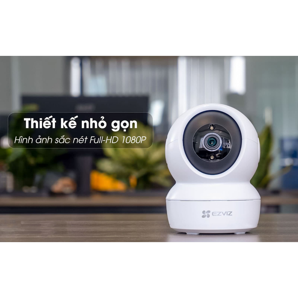 Camera wifi trong nhà xoay 360 Ezviz C6N TY1 2M,4M 2K đàm thoại 2 chiều có cổng Lan hàng chính hãng bảo hành 2 năm | BigBuy360 - bigbuy360.vn