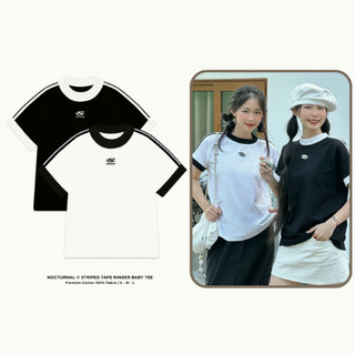 Áo thun baby tee logo cao su chữ b form fit chất thun co dãn 2023 𝑩𝒚𝒄𝒂𝒎𝒄𝒂𝒎_local brand