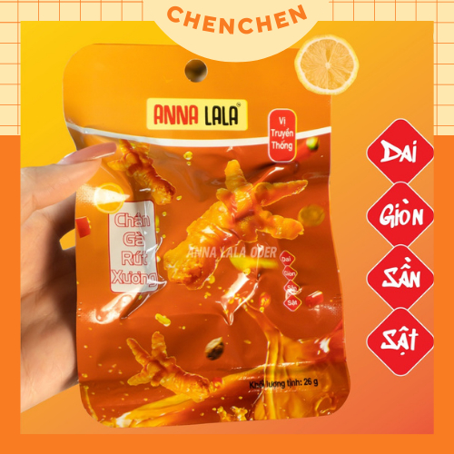 Chân gà rút xương chính hãng Annalala Chenchen