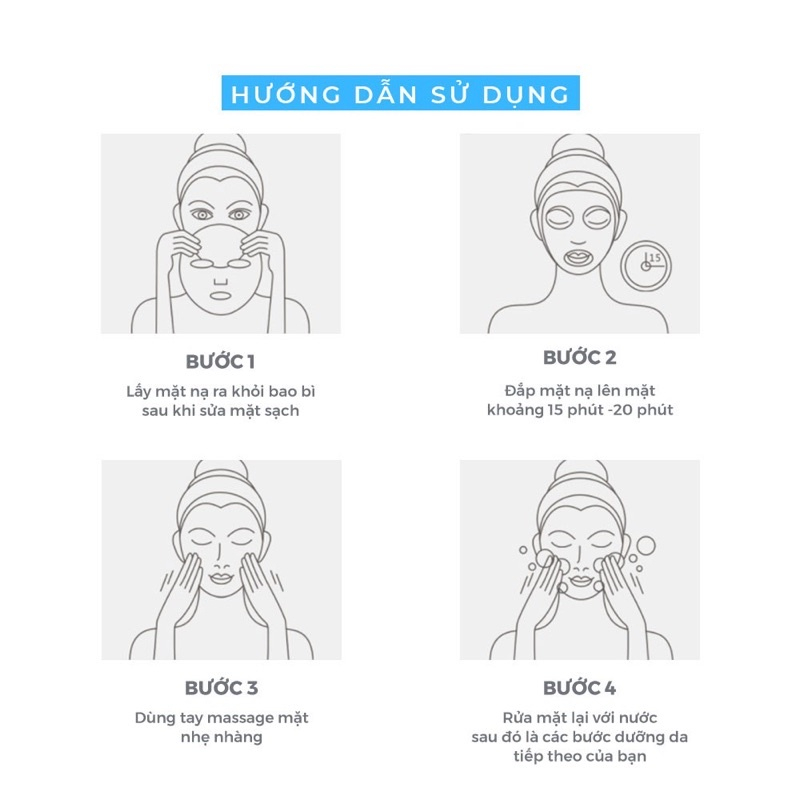 Combo Mặt Nạ Giấy Đủ Loại