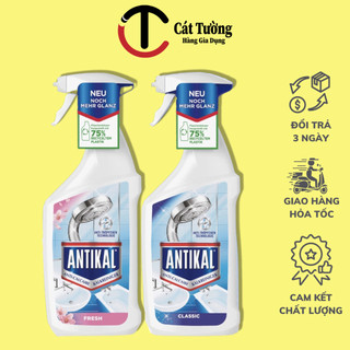 Chai xịt tẩy cặn Antikal vệ sinh và chống ăn mòn inox