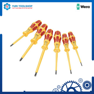 Bộ tua vít cách điện wera 6 cái 1060 i/1062 i/6 kraftform vde - 05051575001