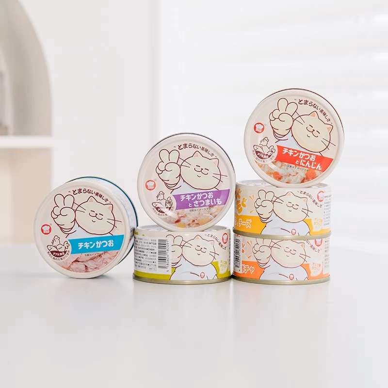 SÚP THỊT HỘP HELL'S KITCHEN NHẬT BẢN DÒNG MIX THỊT GÀ CHO MÈO