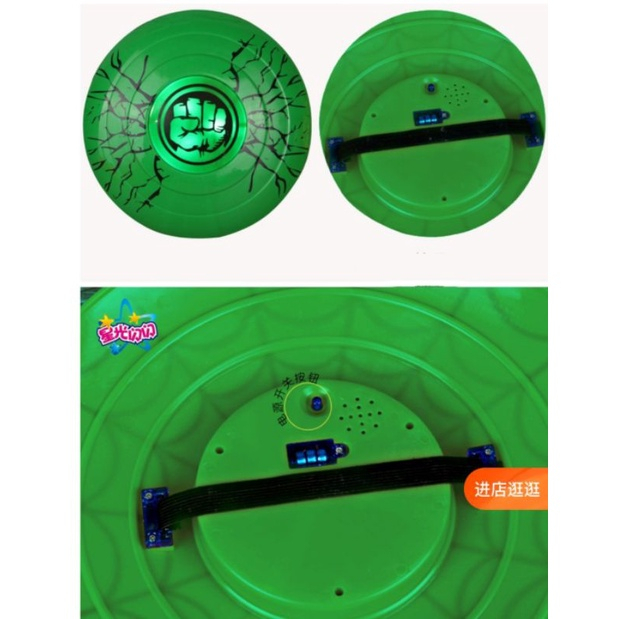 Đồ chơi set 5 món hoá trang khổng lồ xanh Hulk: găng tay, bắn đĩa, áo choàng, mặt nạ, hulk