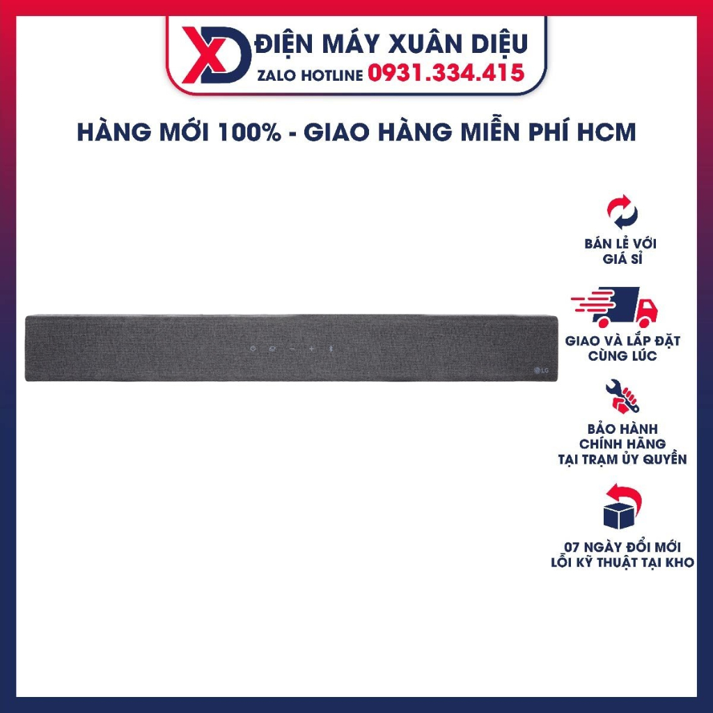 Loa thanh LG SP2 100W --Âm thanh phù hợp với nội dung mà bạn đang xem với AI Sound Pro