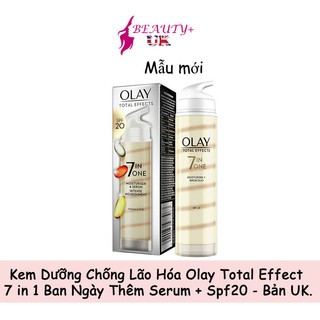 Kem Dưỡng Chống Lão Hóa Olay Total Effect 7 in 1 Ban Ngày Thêm Serum + Spf20 - Bản UK