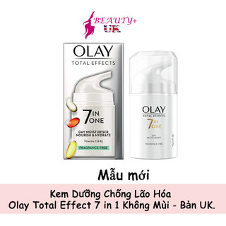 Kem Dưỡng Chống Lão Hóa Olay Total Effect 7 in 1 Không Mùi Bản UK