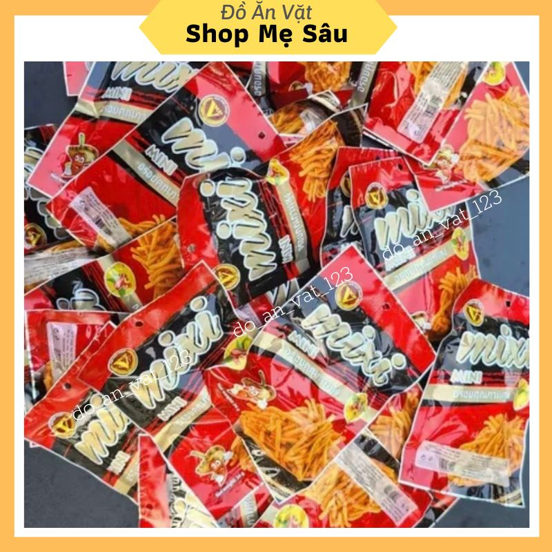 Gói Snack Bim Bim Mixi mini  Giòn Tan Thơm Ngon
