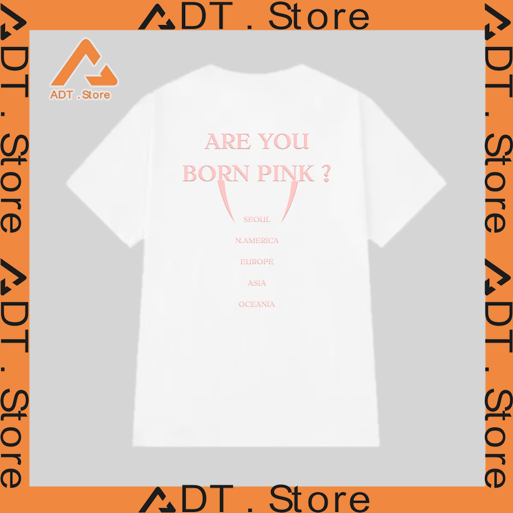 Áo thun Blackpink World Tour Born Pink cực chất giá rẻ