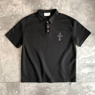 Áo polo khuy bấm B681 BuiVintage, vải cotton cap cấp phom đẹp.