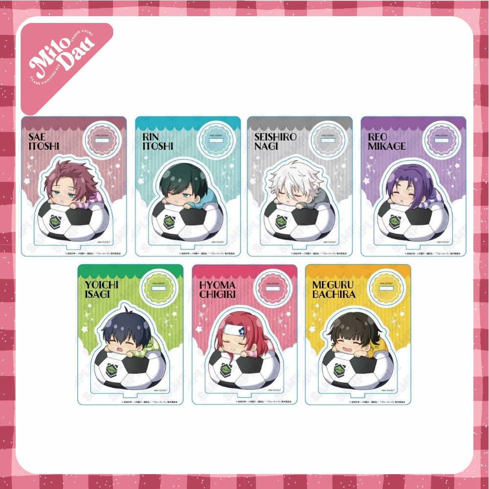 Giá đỡ acrylic - Standee chibi Blue Lock ver. Fuwamin
