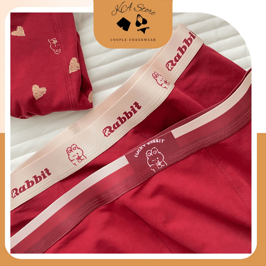 Quần Lót Đôi Nam Nữ- Cặp Đôi Dễ Thương Có Lớp Kháng Khuẩn Cao Cấp K01 KASTORE