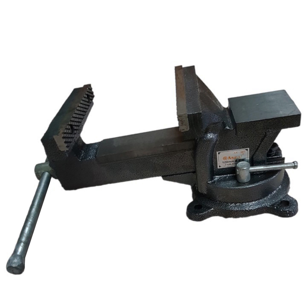 Ê tô bàn nguội, miệng mở 100mm xoay 360° Asaki AK-667 - shop uy tín, giá tốt