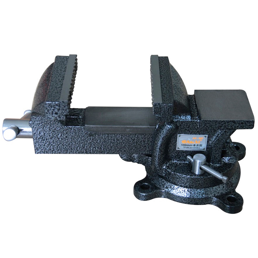 Ê tô bàn nguội, miệng mở 100mm xoay 360° Asaki AK-667 - shop uy tín, giá tốt