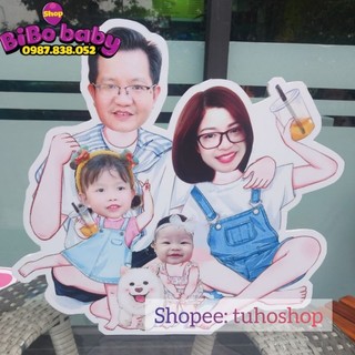 Chibi gia đình, anh/chị em hàng thiết kế - BiBo baby