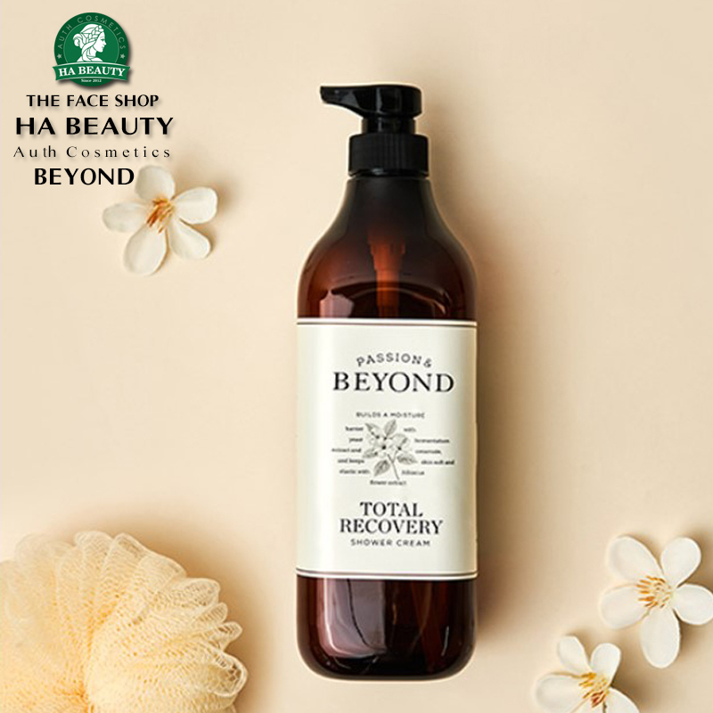 Sữa tắm Dưỡng ẩm Phục hồi cung cấp chất dinh dưỡng cho làn da cơ thể BEYOND Total Recovery Shower Cream 450ml Hàn Quốc