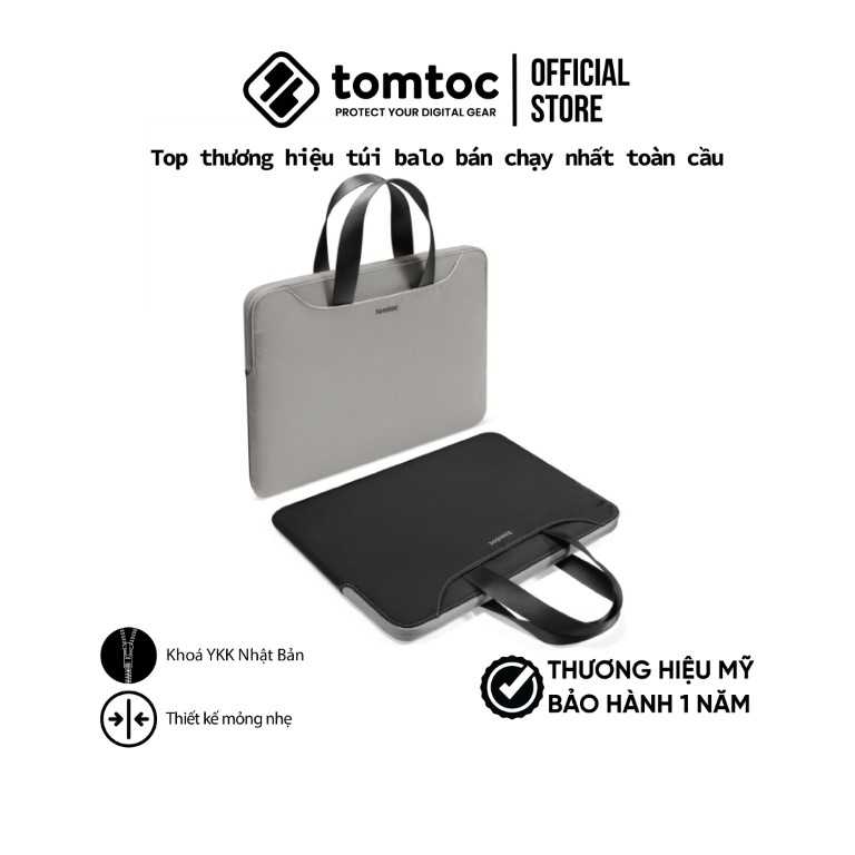 Túi xách chống sốc  Tomtoc The Her Handbag cho Macbook và Laptop  13″14″ - Hàng chính hãng