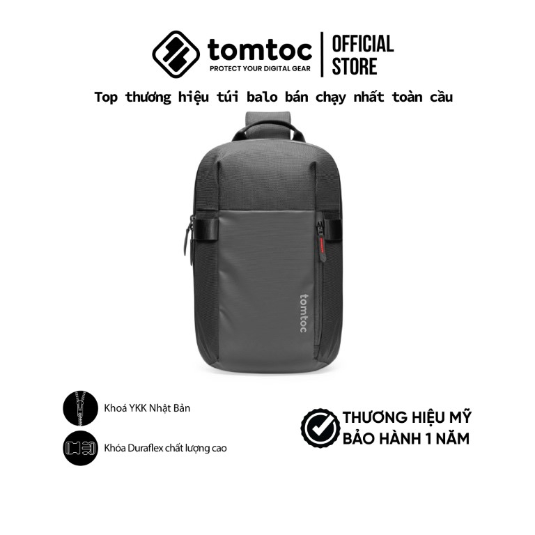 Túi đeo đa năng Tomtoc Crossbody Edc Sling Bag cho iPad 11 - Hàng chính hãng